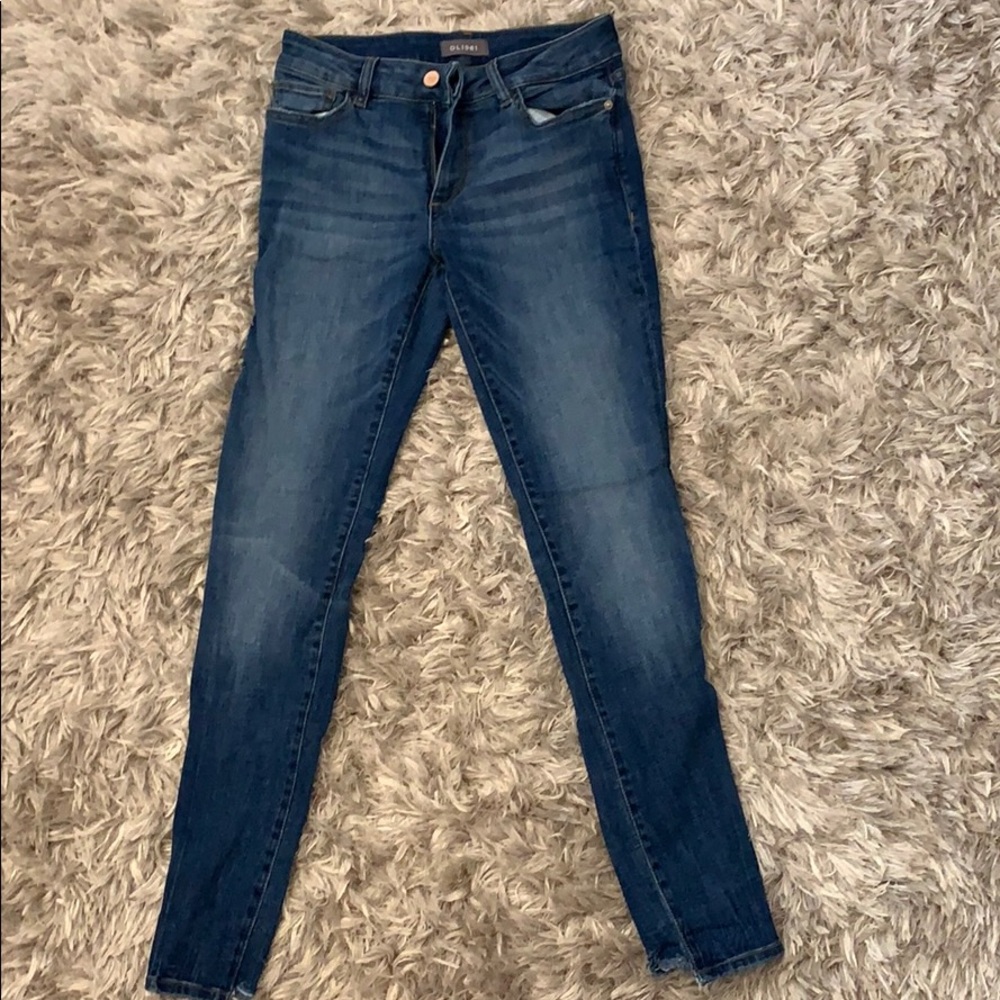 DL 1961 low rise skinny ankle jean sz 26